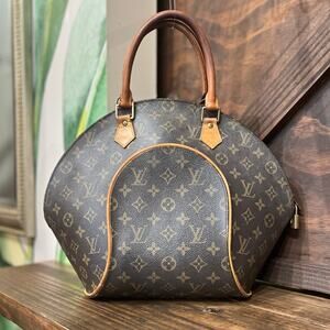 LOUIS VUITTON Ellipse MM Monogram Canvas Top Handle Bag
